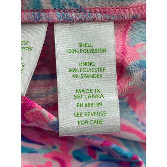 NWT Lilly Pulitzer Dont Be Jelly Pearl Romper Prosecco Pink Preppy Size 0 - Picture 8 of 11